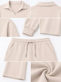 Dropped Shoulder Top and Pants Set 101001926020102 36 Gifts for Her Jerry's Apparel 