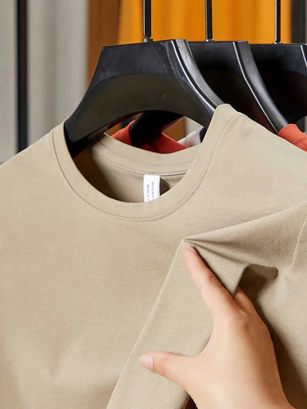 Men's Plus Size Round Neck Short Sleeve T-Shirt 100400688072393 23 Affordable Fashion Under $100 Jerry's Apparel 