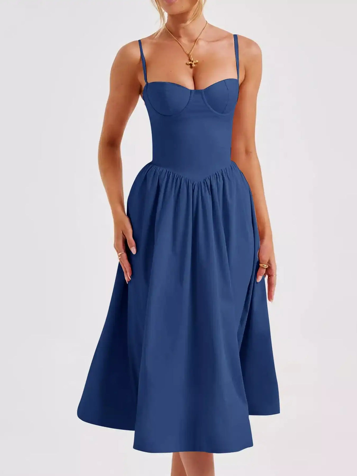 Sweetheart Neck Midi Cami Dress 101001446580191 42 Gifts for Her Jerry's Apparel 