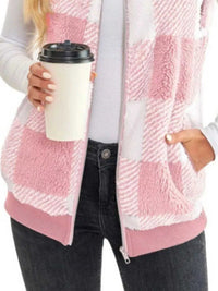 Full Size Color Block Zip Up Vest Coat Plus Size 100100959376307 45 Affordable Fashion Under $100 Jerry's Apparel 
