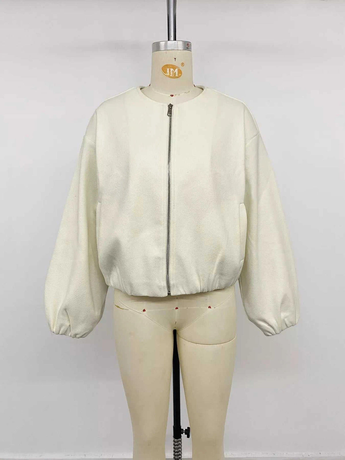 Fleece Bomber Jacket with Zipper Closure 100100681964108 49 Affordable Fashion Under $100 Jerry's Apparel 
