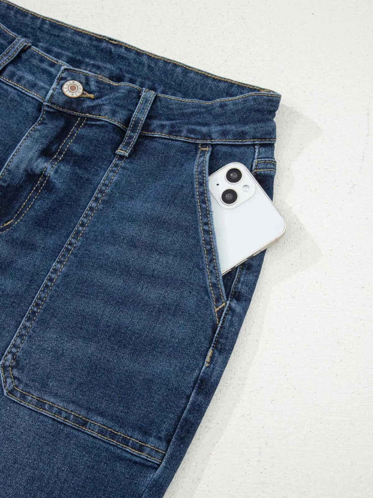 Cropped High Rise Wide Leg Jeans 100100466718541 64 Seasonal Fashion Collections Jerry's Apparel 