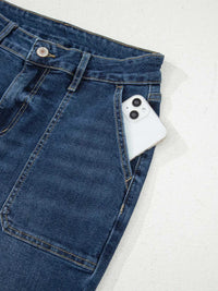 Cropped High Rise Wide Leg Jeans 100100466718541 64 Seasonal Fashion Collections Jerry's Apparel 