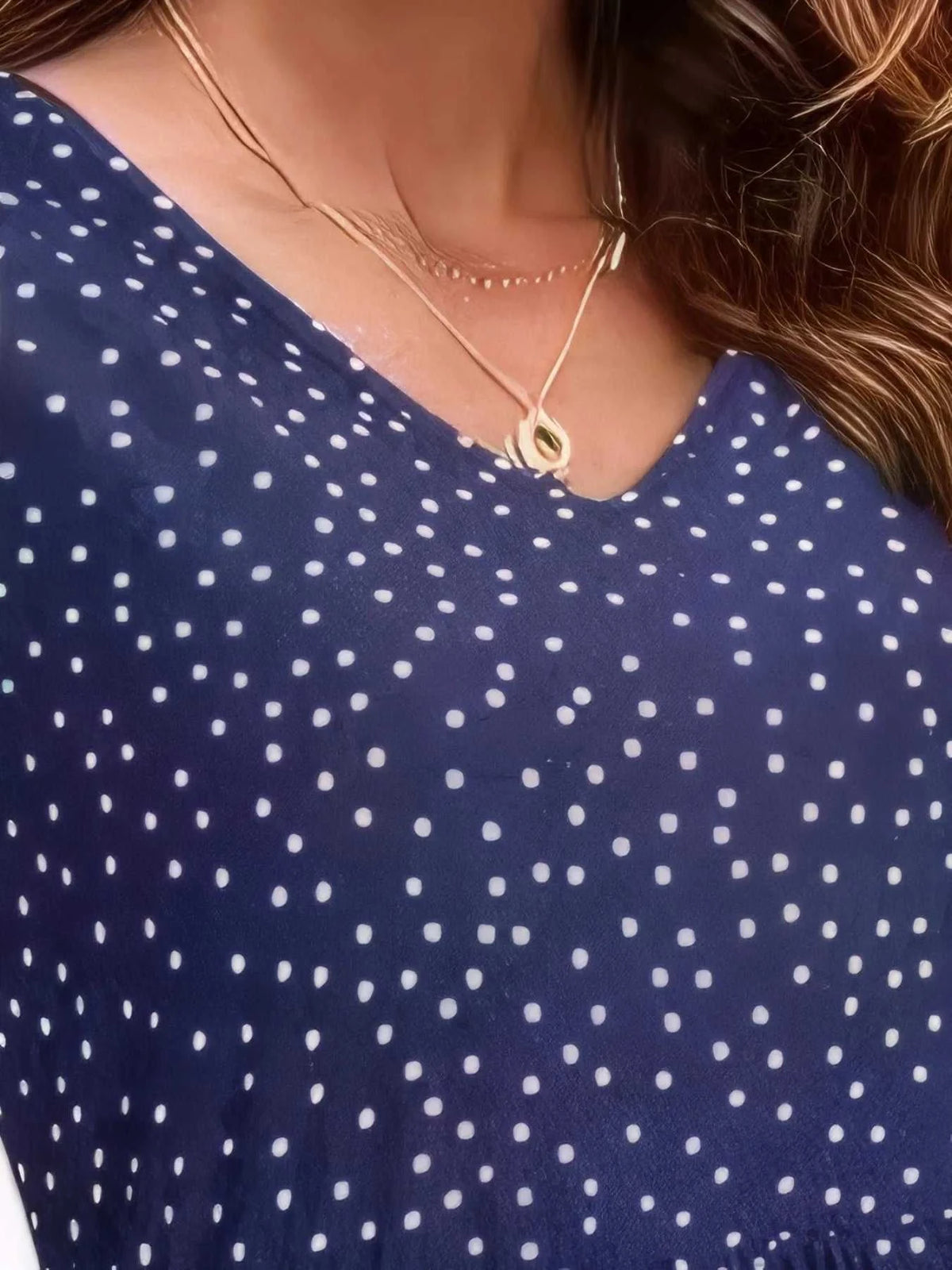 Polka Dot Ruffle Sleeve V-Neck Mini Dress 100100694461442 32 Affordable Fashion Under $100 Jerry's Apparel 