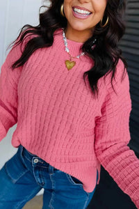 Drop Shoulder Long Sleeve Knit Regular Fit Sweater 101002170592402 60 Affordable Fashion Under $100 Jerry's Apparel 