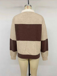 Color Block Polo Collar Sweater 100100395716600 43 Affordable Fashion Under $100 Jerry's Apparel 