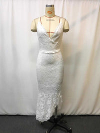 Full Size Lace V-Neck Sleeveless Dress Plus Size 100100664060224 51 Affordable Fashion Under $100 Jerry's Apparel 
