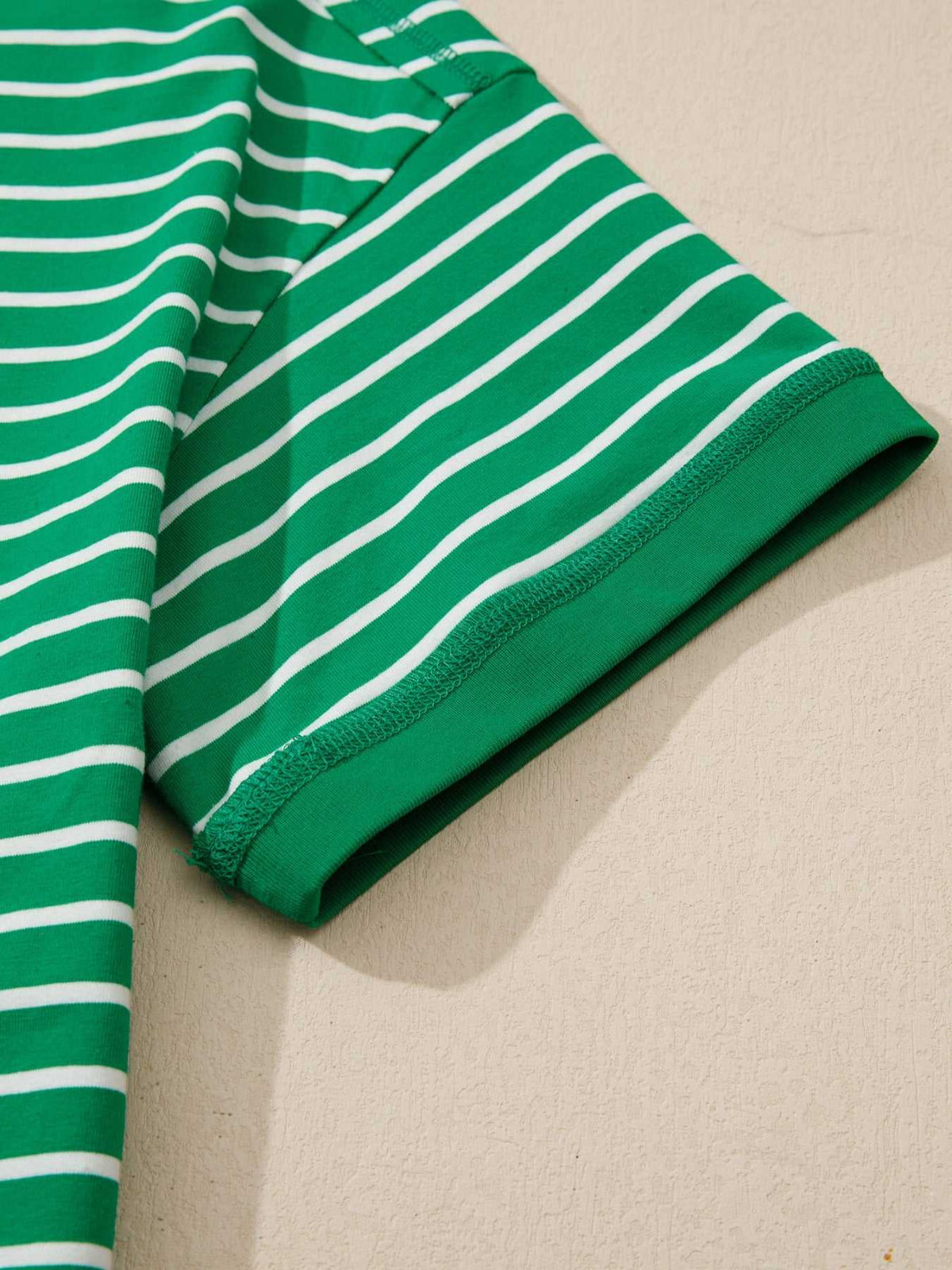 Striped Short Sleeve Relaxed-Fit T-Shirt 100100681651130 29 Affordable Fashion Under $100 Jerry's Apparel 