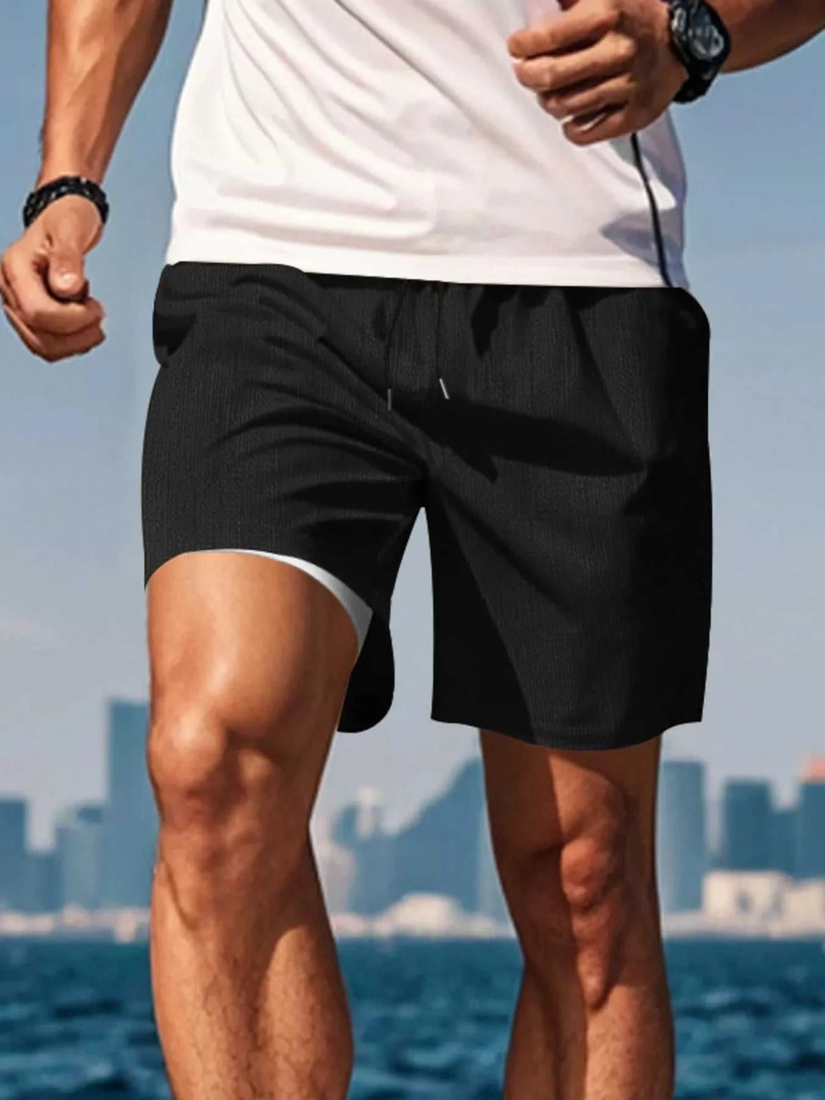 Men's Drawstring Causal Shorts 100400141544069 35 Affordable Fashion Under $100 Jerry's Apparel 