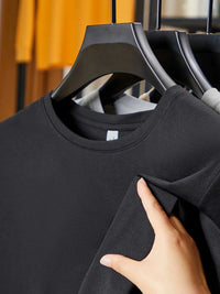 Men's Plus Size Round Neck Short Sleeve T-Shirt 100400688072393 23 Affordable Fashion Under $100 Jerry's Apparel 