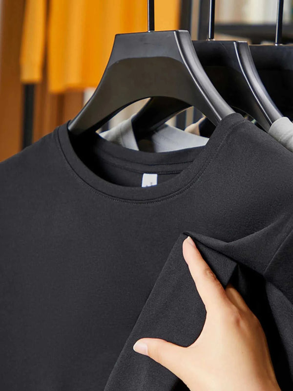 Men's Plus Size Round Neck Short Sleeve T-Shirt 100400688072393 23 Affordable Fashion Under $100 Jerry's Apparel 