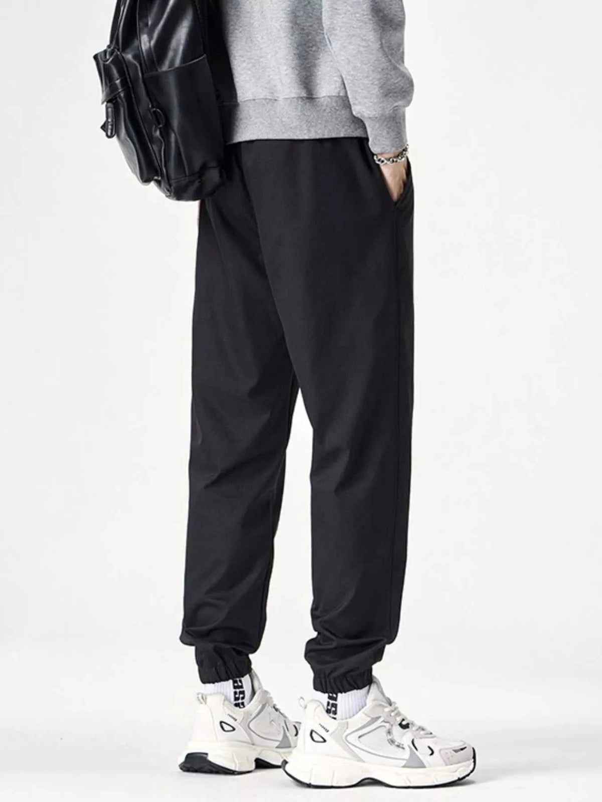 Men's Plus Size Drawstring Wide Leg Joggers 100400584285309 73 Affordable Fashion Under $100 Jerry's Apparel 