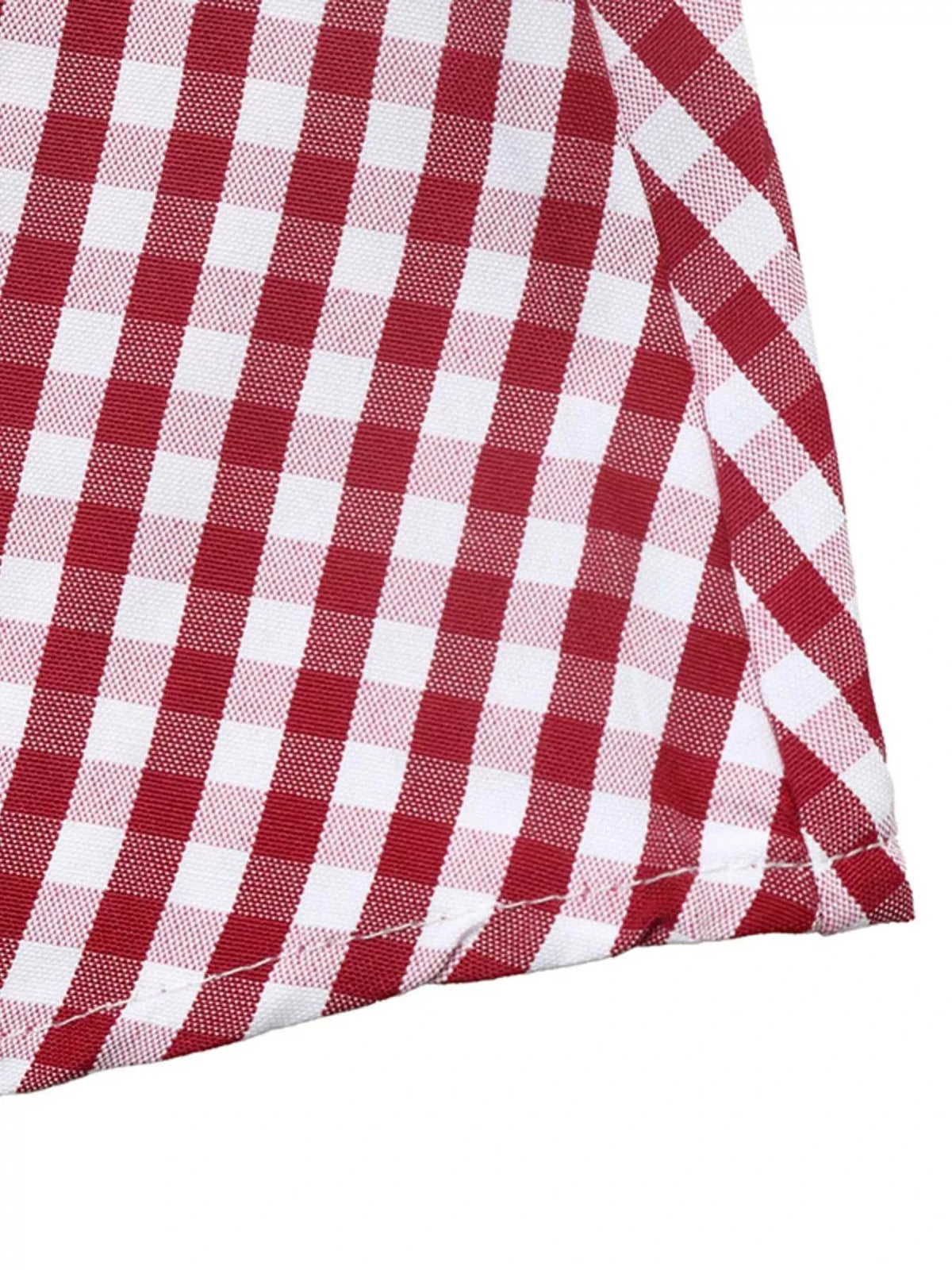 Backless Plaid Long Sleeve Dress 100100155316035 45 Gifts for Her Jerry's Apparel 