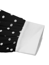 Polka Dot Peter Pan Collar Dress 100100006908393 52 Affordable Fashion Under $100 Jerry's Apparel 