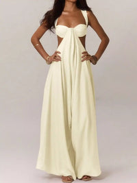 Backless Wide-Leg Jumpsuit with Cut-out Detail 101001809712429 55 Affordable Fashion Under $100 Jerry's Apparel 