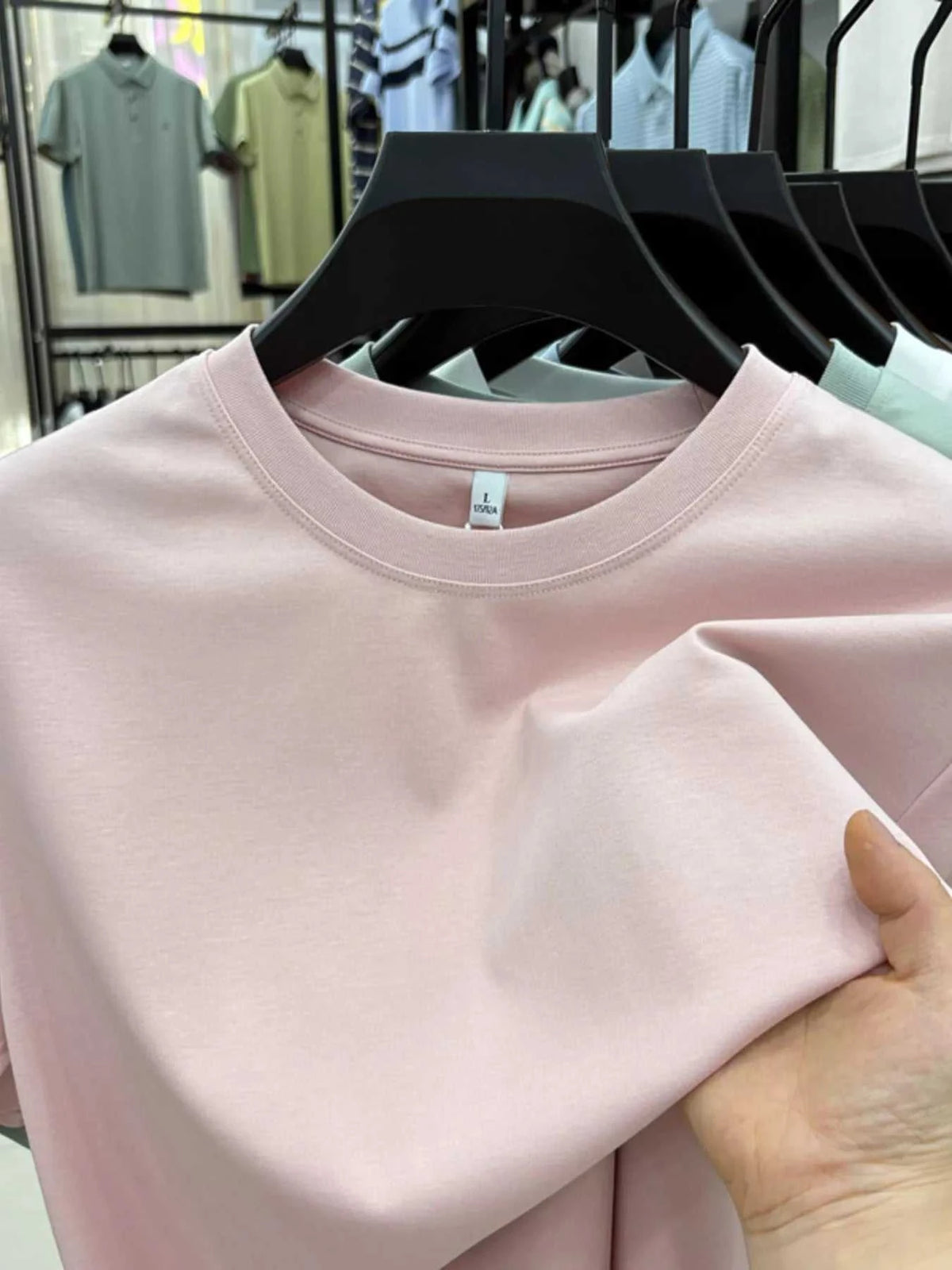 Men's Plus Size Short Sleeve Crew Neck T-Shirt 100400190324529 52 Affordable Fashion Under $100 Jerry's Apparel 