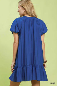 Umgee Ruffle Hem Shift Mini Dress 100100091681823 55 Affordable Fashion Under $100 Jerry's Apparel 
