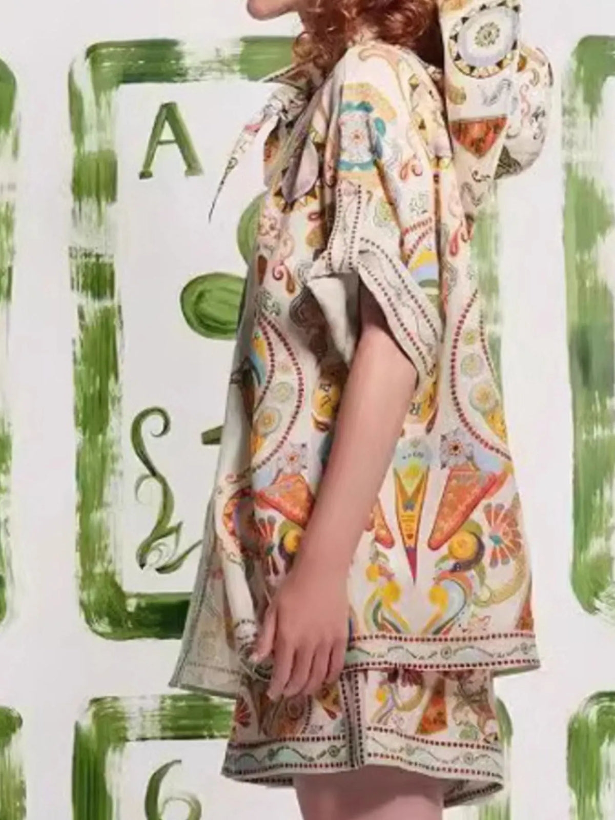 Printed Half Sleeve Shirt and Shorts Set