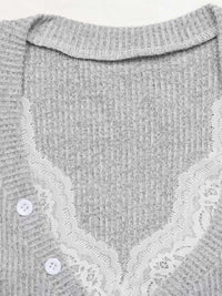 Ribbed Lace Trim Henley T-Shirt 100100110435377 30 Affordable Fashion Under $100 Jerry's Apparel 