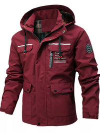 Men's Plus Size Hooded Outdoor Windproof Coat 100400801151125 90 Affordable Fashion Under $100 Jerry's Apparel 