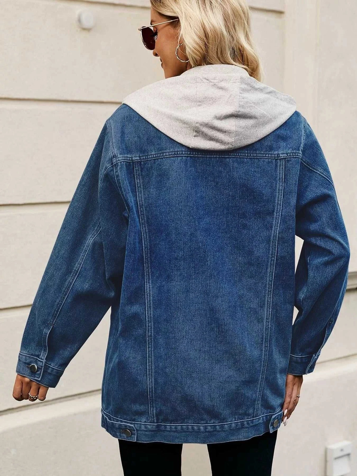 Button Up Long Sleeve Denim Jacket 100100316291883 79 Affordable Fashion Under $100 Jerry's Apparel 