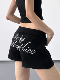 Letter Back Shorts