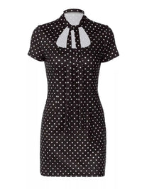 Polka Dot Cut-Out Front Mini Dress 100100763209154 25 Gifts for Her Jerry's Apparel 