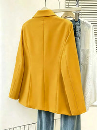Full Size Single-Breasted Lapel Collar Blazer Plus Size 100100427041899 25 Affordable Fashion Under $100 Jerry's Apparel 