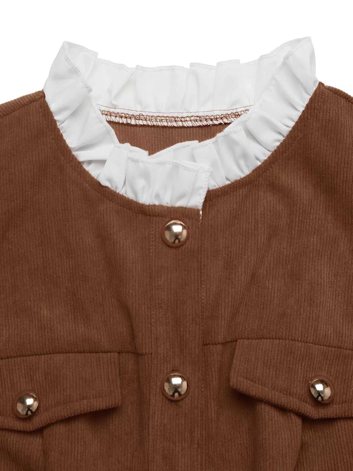 Button-Front Long Sleeve Dress 100100680465776 59 Gifts for Her Jerry's Apparel 