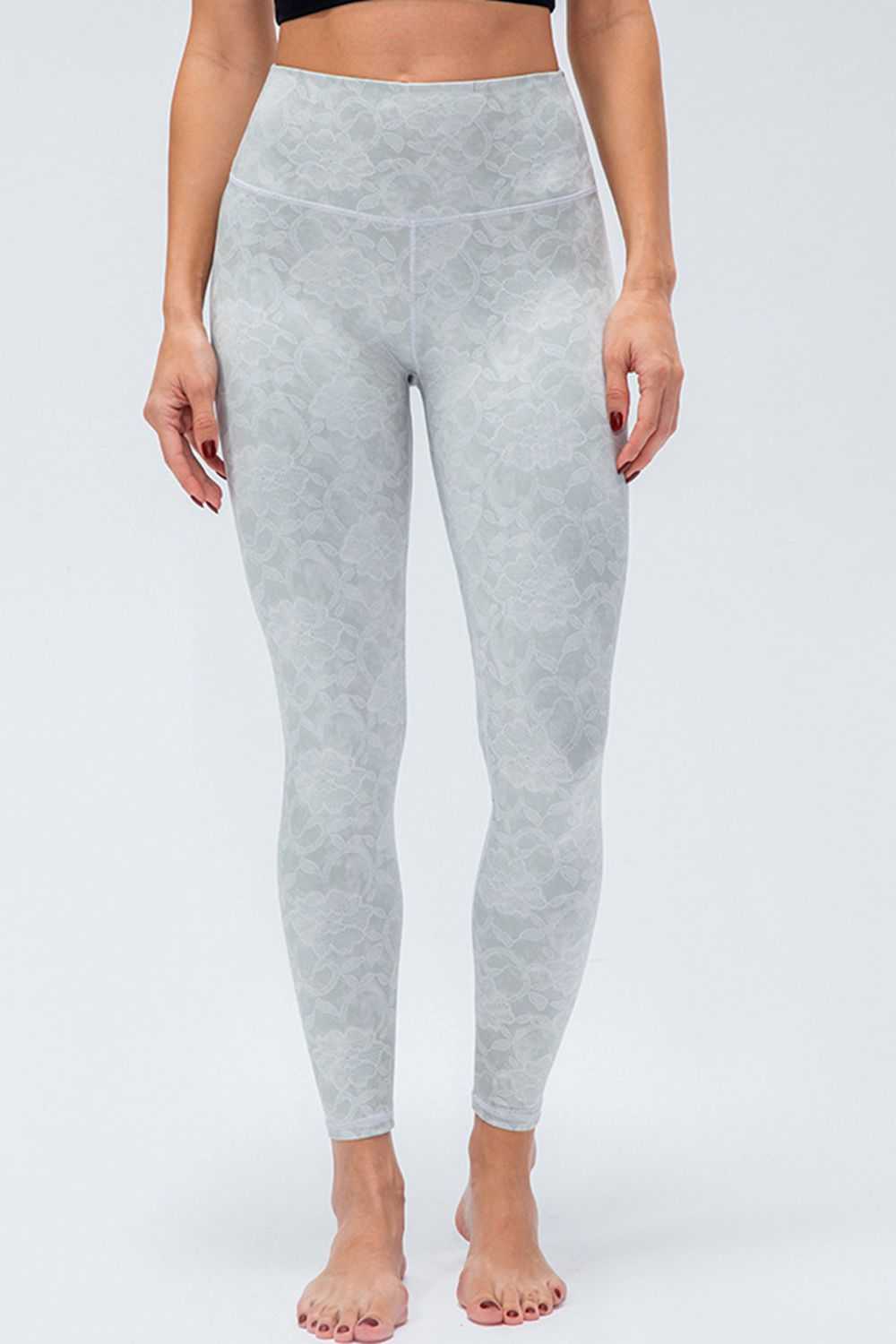Wide Waistband Slim Fit Active Leggings 100100209766860 38 Affordable Fashion Under $100 Jerry's Apparel 