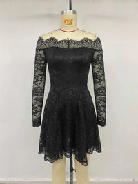 Lace Off Shoulder Mini Dress 100100875196427 49 Affordable Fashion Under $100 Jerry's Apparel 