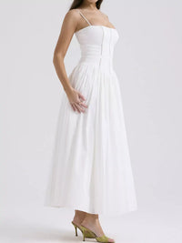 Floral Spaghetti Straps Midi Dress 101001005550846 56 Affordable Fashion Under $100 Jerry's Apparel 