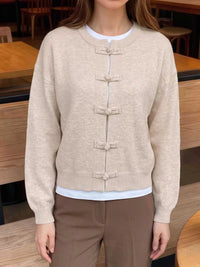 Button Up Dropped Shoulder Cardigan 100100512130868 44 Affordable Fashion Under $100 Jerry's Apparel 