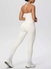 Halter Neck Cami and High-Waisted Leggings Active Set 101006856970414 89 Affordable Fashion Under $100 Jerry's Apparel 