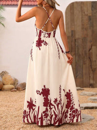 Deep V-Neck Spaghetti Strap Maxi Dress 100100329604246 37 Affordable Fashion Under $100 Jerry's Apparel 