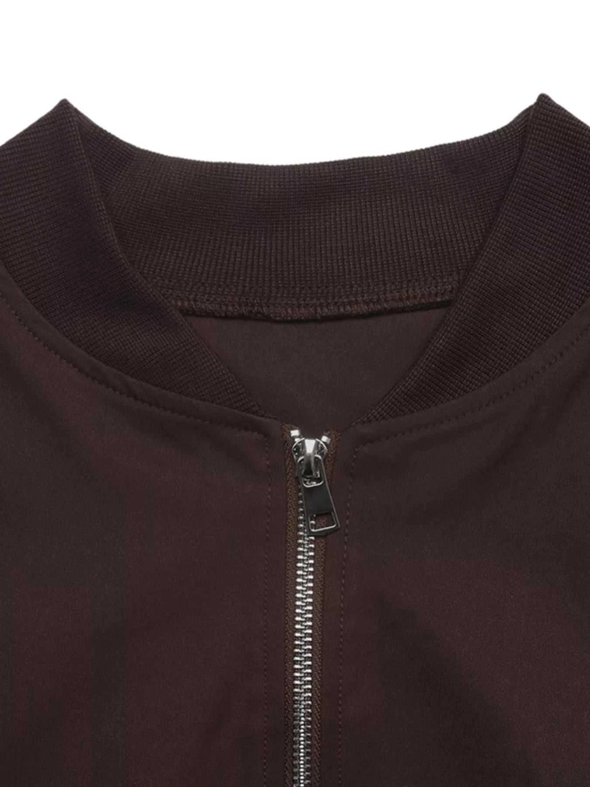Zip Up Dropped Shoulder Jacket 100100620143952 50 Affordable Fashion Under $100 Jerry's Apparel 