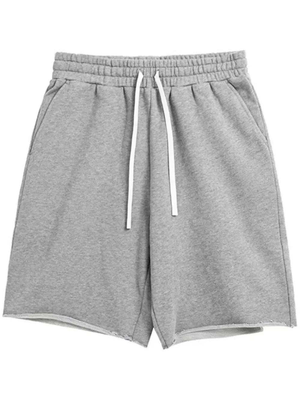Men's Plus Size Drawstring Shorts