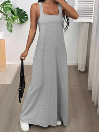 Scoop Neck Cami and Maxi Dress Set 100100537904163 34 Affordable Fashion Under $100 Jerry's Apparel 