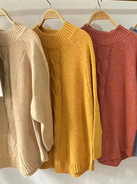 Cable-Knit Long Sleeve Sweater 100100862804936 23 Affordable Fashion Under $100 Jerry's Apparel 