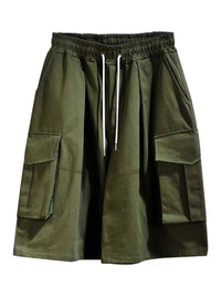Men's Full Size Cargo Shorts with Drawstring Waist Plus Size 100400558150756 44 Affordable Fashion Under $100 Jerry's Apparel 