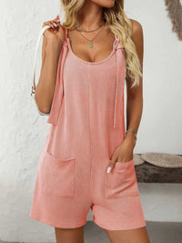 Mandy Texture Adjustable Strap Overalls with Pockets 100100447055928 27 Affordable Fashion Under $100 Jerry's Apparel 