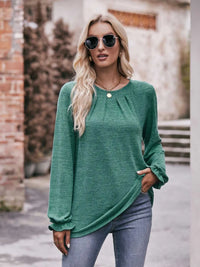 Round Neck Long Sleeve Casual T-Shirt 100100344414707 29 Affordable Fashion Under $100 Jerry's Apparel 