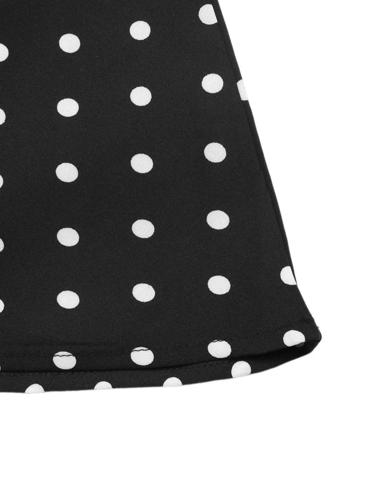 Polka Dot Peter Pan Collar Dress 100100006908393 52 Affordable Fashion Under $100 Jerry's Apparel 