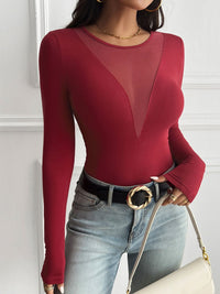 Devine Round Neck Long Sleeve T-Shirt