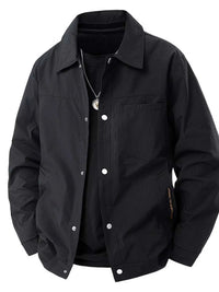 Men's Plus Size Lightweight Snap-Down Jacket 100400025740346 79 Affordable Fashion Under $100 Jerry's Apparel 