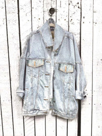 Full Size Skull Graphic Button Up Denim Jacket Plus Size 101003288973520 72 Affordable Fashion Under $100 Jerry's Apparel 