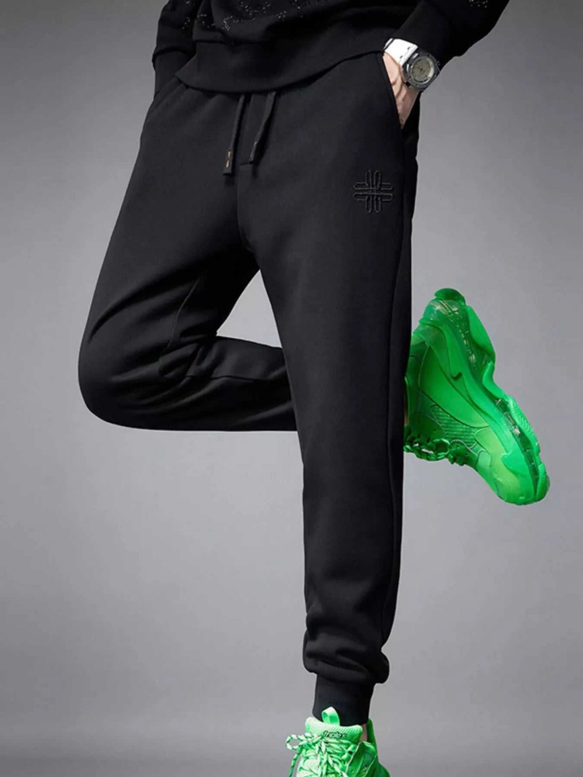 Men's Drawstring Joggers with Pockets 100400105051453 98 Affordable Fashion Under $100 Jerry's Apparel 