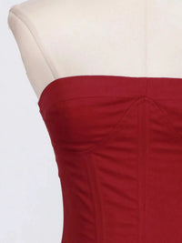 Ruffled Hem Tube Mini Dress 100100145318717 291 Women's Dress Gifts for Her Jerry's Apparel 