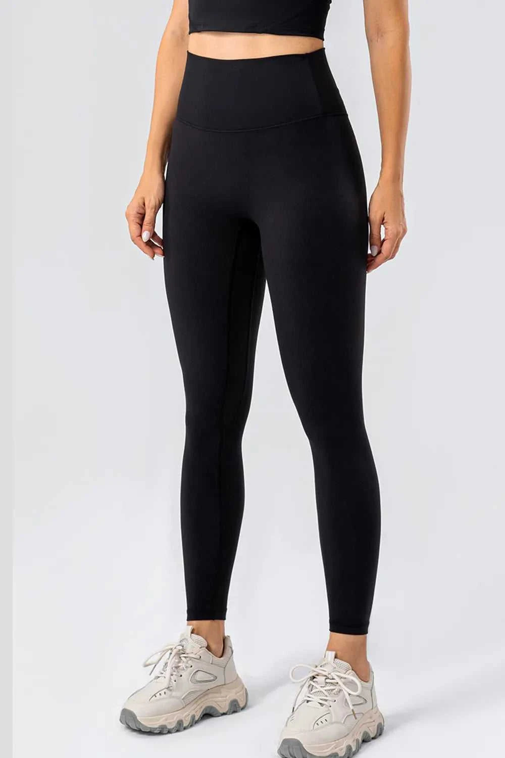High Waist Wide Waistband Active Leggings 100100763391417 40 Affordable Fashion Under $100 Jerry's Apparel 