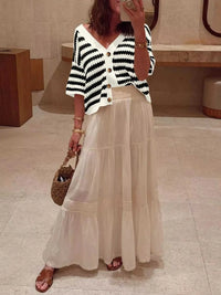 Striped Button Up Cardigan 100100464003213 48 Affordable Fashion Under $100 Jerry's Apparel 
